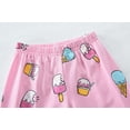 thumbnail image 5 of FEDPOP Toddler Girls Pajamas Summer Graphic Sleepwear Set Kids Cotton Pjs Size 5T, 5 of 7