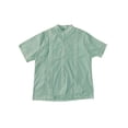thumbnail image 3 of Yunliwuli Men Button down Shirts Solid Color Casual Summer Short Sleeve Tops for Beach Streetwear, 3 of 6