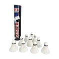 thumbnail image 4 of Mishthi Badminton Feather Shuttlecock , Proudly Crafted In India | White , Pack Of 10, 4 of 5