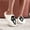 cotton slippers - white skull, variant on ZELAND Unisex Halloween Pumpkin Ghost Warm Winter Cotton Slippers - Thick Sole, Anti-Slip, Indoor House Shoes