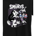 thumbnail image 3 of The Smurfs - Gargamel And Azrael - Women's Short Sleeve Graphic T-Shirt, 3 of 5