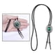 thumbnail image 2 of Native Bolo Tie Rodeo Cowboy Leather Tie Western Accesorio de Disfraz para Hombres Y Mujeres , Verde Yinane Corbata Bolo para Hombre, 2 of 6
