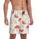 thumbnail image 2 of Balery Cartoon Flat Mushrooms Pantalones cortos de pijama de punto de algodón para hombre con cinturilla y bolsillos-Large, 2 of 6