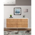 thumbnail image 4 of Origins by Alpine Larsen 7 Drawer Dresser in White, 4 of 7