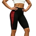 thumbnail image 7 of Hurx Capri Leggings with Pockets for Women Tummy Control Knee Length Leggings Yoga Pants Women Capri Pants Workout Red,3XL, 7 of 7