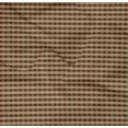 thumbnail image 4 of oneOone Organic Cotton Poplin Twill Fabric Gingham Check Print Sewing Fabric BTY 42 Inch Wide, 4 of 4