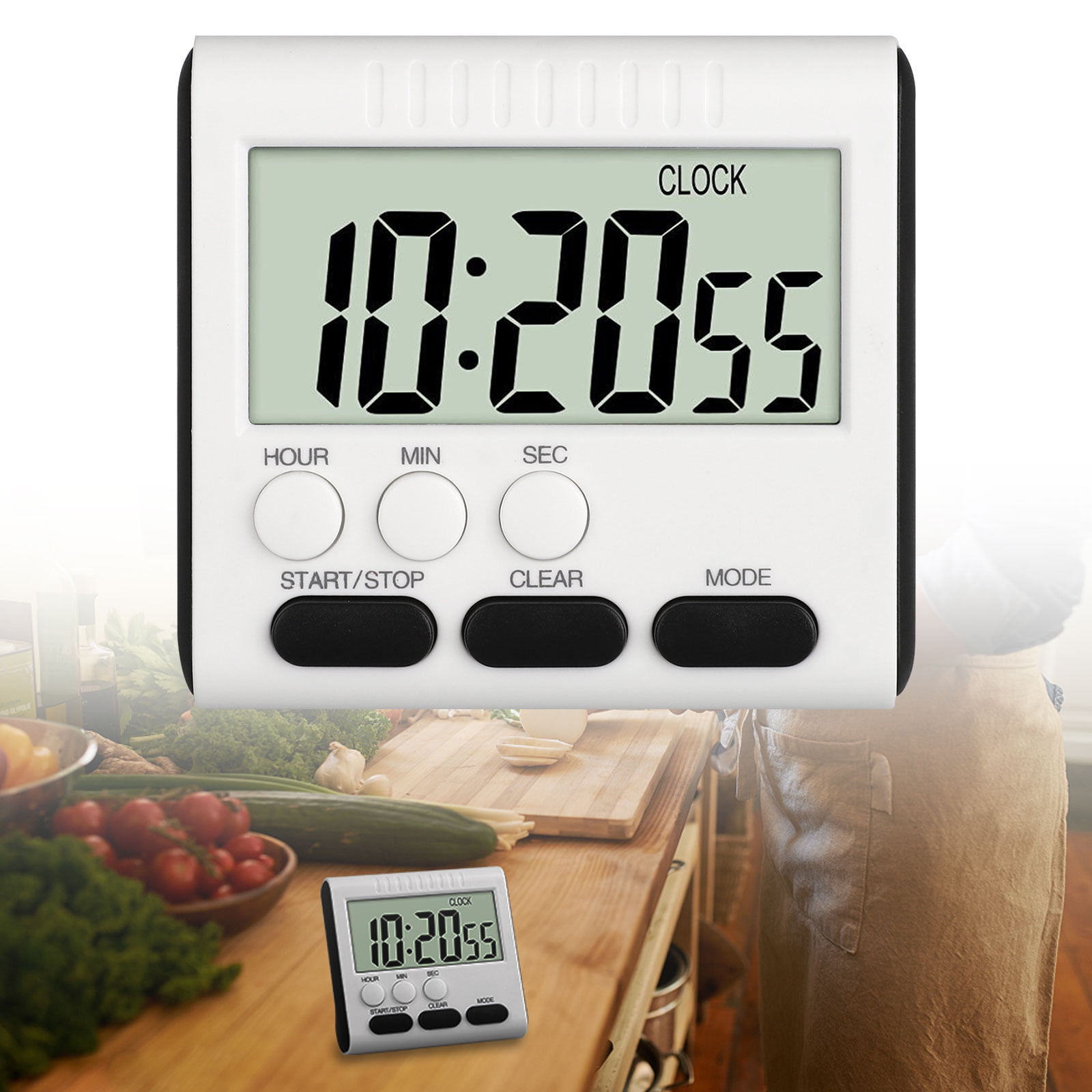 Lcd Kitchen Timer Tsv Digital Kitchen Timer Magnetic Countdown