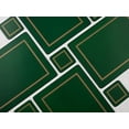 thumbnail image 7 of Pimpernel Classic Emerald Collection Placemats | Set of 4 | Heat Resistant Mats | Cork-Backed Board | Hard Placemat Set for Dining Table | Measures 15.7” x 11.7”, 7 of 7