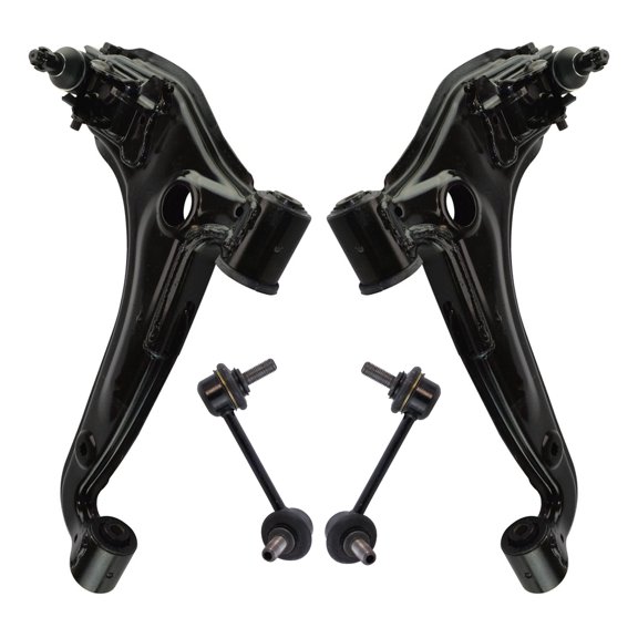 TRQ 4 Piece Suspension Kit Lower Control Arms with Ball Joints & Sway Bar Links PSA66351 Fits select: 1999-2005 MAZDA MX-5 MIATA