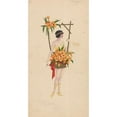 thumbnail image 2 of Will R. Barnes 11x18 Gold Ornate Wood Frame and Double Matted Museum Art Print Titled - 24-Tulips (1919 - 1920), 2 of 4