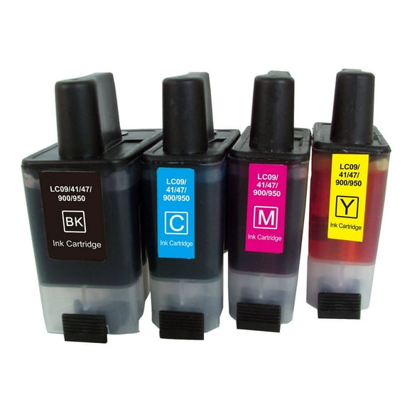 L-ink Compatible Ink Set LC41 (LC-41) (Black, Cyan, Magenta, Yellow)