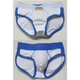 thumbnail image 2 of Men Underwear Enhancing Cup Bulge Protective Sponge Pad 3D Trunks Navy Blue, 2 of 9