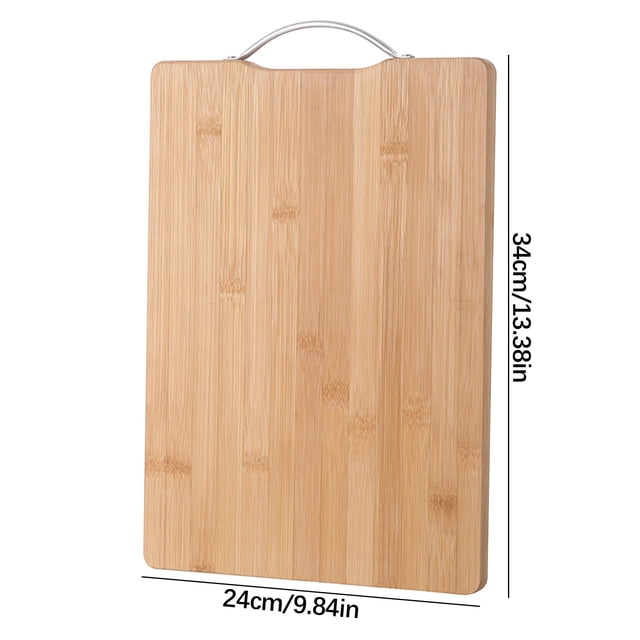 Cutting Boards for Kitchen,Thickened Solid Wood Cutting Board for Kitchen - Large Chopping Block for Meat Fruit and Vegetables
