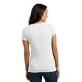 thumbnail image 2 of District Juniors Vintage Wash V Neck Tee-XL (White), 2 of 6