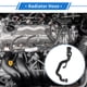 thumbnail image 2 of Unique Bargains 1 Pcs Manguera del Radiador para BMW X1 E84 2009-2015 Buen Sellado Goma Negra Manguera de Agua Superior, 2 of 7