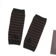 thumbnail image 5 of Unisex Fingerless Gloves with Thumb Hole Soft Thermal Wrist Warmers for Cool Weather, 5 of 8