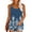 B45 Blue Womens Tank Tops Clearance Under $5, variant on Cagogo Ladies Spaghetti Strap Sleeveless Pleated Tank Tops Under $10 Workout Yoga Floral Printed Scoop Neck Flowy Camis Tshirts Loose Summer Tshirts Shirts