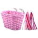 thumbnail image 5 of Cesta de Bicicleta para Niños Kusrkot Delantera con 2 Correas Rosa, 5 of 8