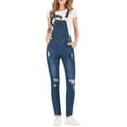 thumbnail image 1 of Gvmfive Women Loose Denim Overalls Jumpsuit Jeans Bibs Dungarees Trousers, 1 of 8