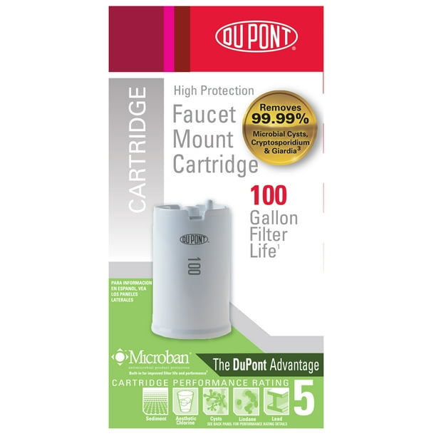 DuPont WFFMC100X High Protection 100 Gallon Faucet Mount Water