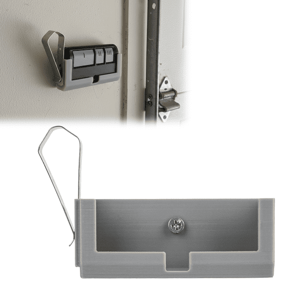 Garage Door Remote Wall Mount/ Storage Bracket Compatible with Chamberlain Openers, Portable Holder for Remotes