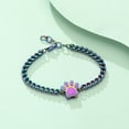 thumbnail image 5 of Paw Print Urn Bracelet for Ashes Cremation Jewelry Cute Animals Adjustable Memorial Keepsake Cremation Bracelets Jewelry Gifts for Dog/Cat, 5 of 5