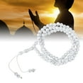thumbnail image 1 of Rosario Islámico Musulmán Dorado, Collar Con Colgante, Pulsera, Hermoso Diseño de Luna y Estrella, Ideal para cuentas de oración, 1 of 7
