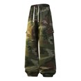 thumbnail image 4 of YDLCAFD Mens Cargo Pants With Pockets Work Men'S Large Size Loose Overalls Pants Fall And Winter Padded And Thickened Paratrooper Casual Drawstring Pants, 4 of 9