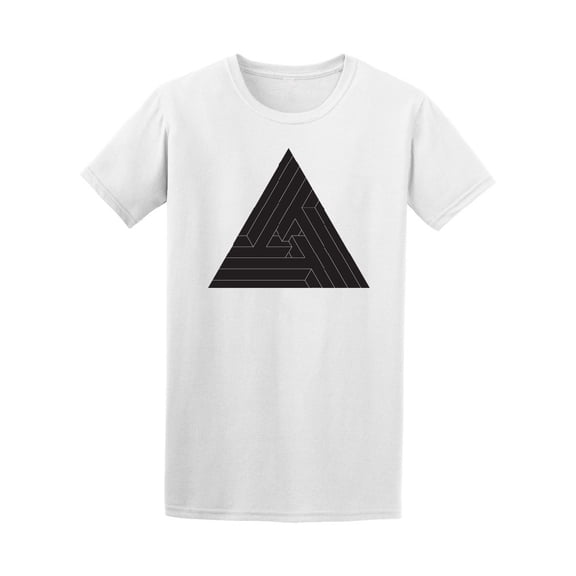 Triangle Element With Lines Tee Men's -Image by Shutterstock