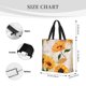 thumbnail image 3 of Easygdp Sunflower 5 Bolsa Tote para Mujer, Bolso de Hombro para Trabajo, Playa, Viajes, Compras y Supermercado, 3 of 7
