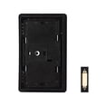 thumbnail image 2 of Heath Zenith Heath Zenith Black Plastic Wired Mechanical Lighted Doorbell Chime Kit, 2 of 10