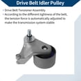 thumbnail image 6 of Unique Bargains No.248403E500/248403E000 Drive Belt Idler Pulley for Honda Passport 1998-2002 for Hyundai Santa Fe 2007-2009 Serpentine Tensioner Pulley Idler 1 Pc, 6 of 6