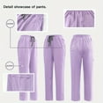 thumbnail image 6 of Highly Popular Scrub Sets in Europe, America and Southeast Asia: Ideal for Daily Work Two-Piece Uniforms, Comfortable Workwear, 6 of 6