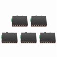 thumbnail image 1 of 5X 5 Ports 100M Industrial Network Switch RJ45 Hub Internet Splitter RJ45 Switch Plug and Play, 1 of 8