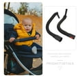 thumbnail image 2 of HONMEET Detachable Baby Stroller Armrest Bar, Toddler Stroller Handle Replacement Rod, Secure Grip Guardrail Bumper Attachment, 2 of 7