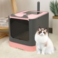 thumbnail image 3 of Lavabo para Arena Gatos Caja Completamente Cerrada Desodorizante, 3 of 9