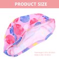 thumbnail image 3 of Shisuyan Chapeau de Natation pour Enfants Design Cartoon Bonnets de Bain Polyester 2 Pcs 7.9X6.3In, 3 of 8