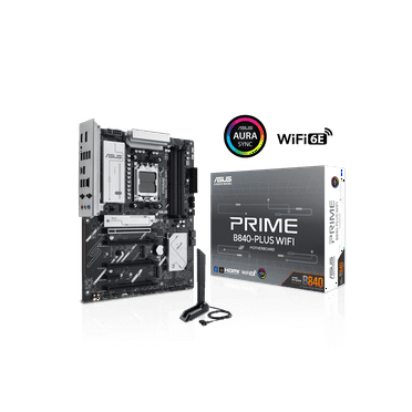 Asus Prime B840-PLUS WIFI Gaming Desktop Motherboard - AMD B840 Chipset - Socket AM5 - ATX (90mb1iz0-m0aay0)