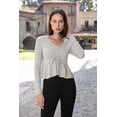 thumbnail image 4 of Blusa André Badi gris grande, 4 of 5