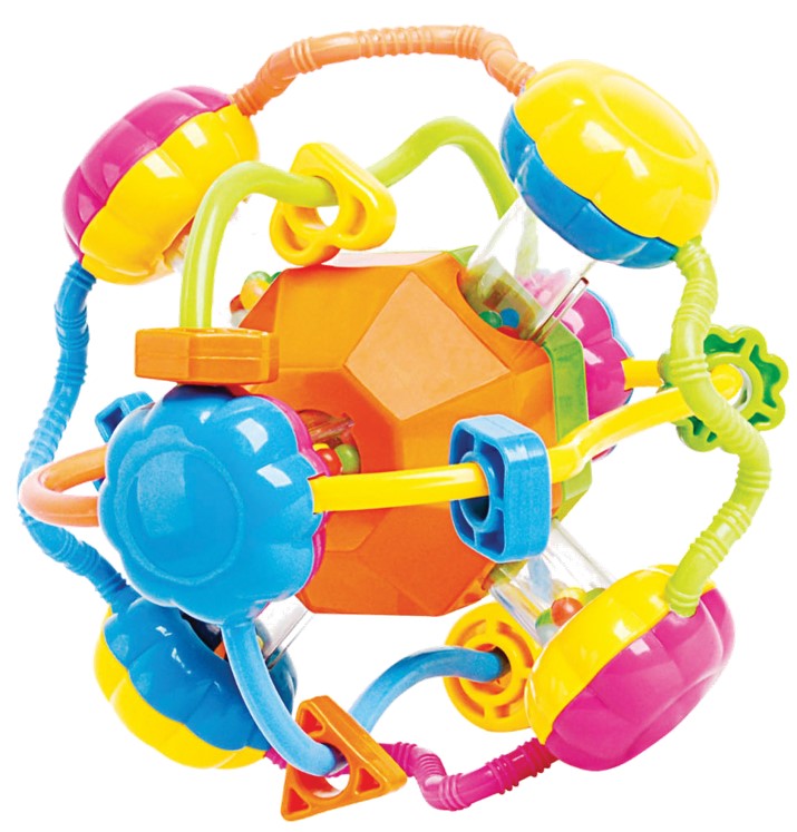 Playgro's Best Gift Set, 2-in-1 Baby Toy Bundle with My Bead Buddy Giraffe and Discovery Ball - image 3 of 12