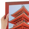 thumbnail image 1 of ArtToFrames 6x30 inch Red Picture Frame, Red Wood Poster Frame (4743), 1 of 8