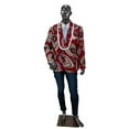 thumbnail image 3 of Mens Suit Jacket Floral Printed Two Button Casual Blazer Coat, 3 of 5