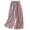 e-307Purple71, variant on ANINEO Women Casual Wide Leg Pants With Embroidery Elastic Waist Flowy Straight Hem Summer Versatile Linen Trousers Solid Color Fashionable Daily Female Slacks