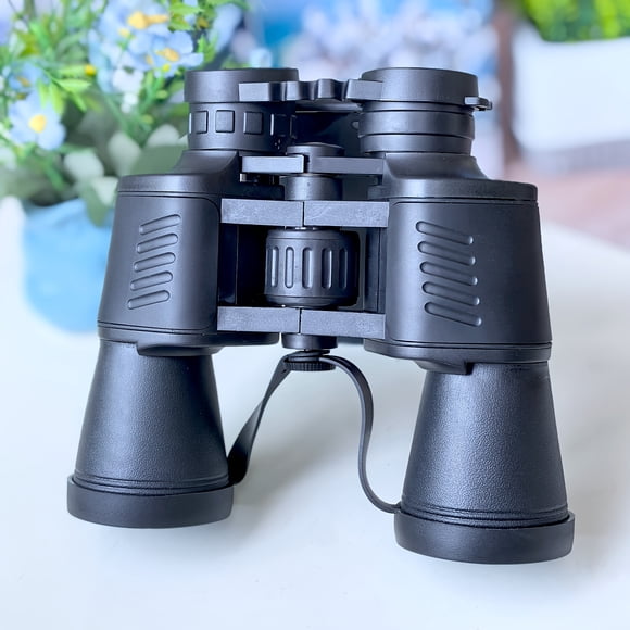 HLONK Adult High-Definition Binoculars Featuring FMC Multi-Layer Coated Objective Lenses  Central Focusing  Made of Rubber Material  Suitable for Hunting  Camping  And Travel  Perfect for