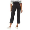 thumbnail image 1 of NYDJ Petite Petite Everyday Trousers Black, 1 of 3