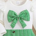 thumbnail image 6 of Futezty Toddler Boys Girls Clothes Fall Winter Outfit Sets, Baby Boy Girl Flying Sleeve Crew Neck Bow Pattern Elastic Waist 6 12 18 24 Months 2T 3T 4T 2-Pieces Set Hoodie Tops Sweatsuit Pants, 6 of 7