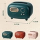 thumbnail image 3 of Dispensadores de pañuelos, soporte de pañuelos con patrón de radio retro, bonita caja de pañuelos rosa, caja de pañuelos decorativa, caja de pañuelos Sailing Electrónica, 3 of 4