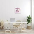 thumbnail image 2 of Be Happy Bright Phrase Glam Positivity Sentiment Inspirational Gallery-Wrapped Canvas Print Wall Art, 17x17, 2 of 6
