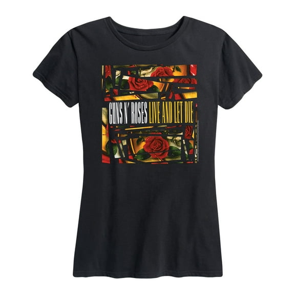 Guns N' Roses - Live Let Die - Women's Short Sleeve Graphic T-Shirt