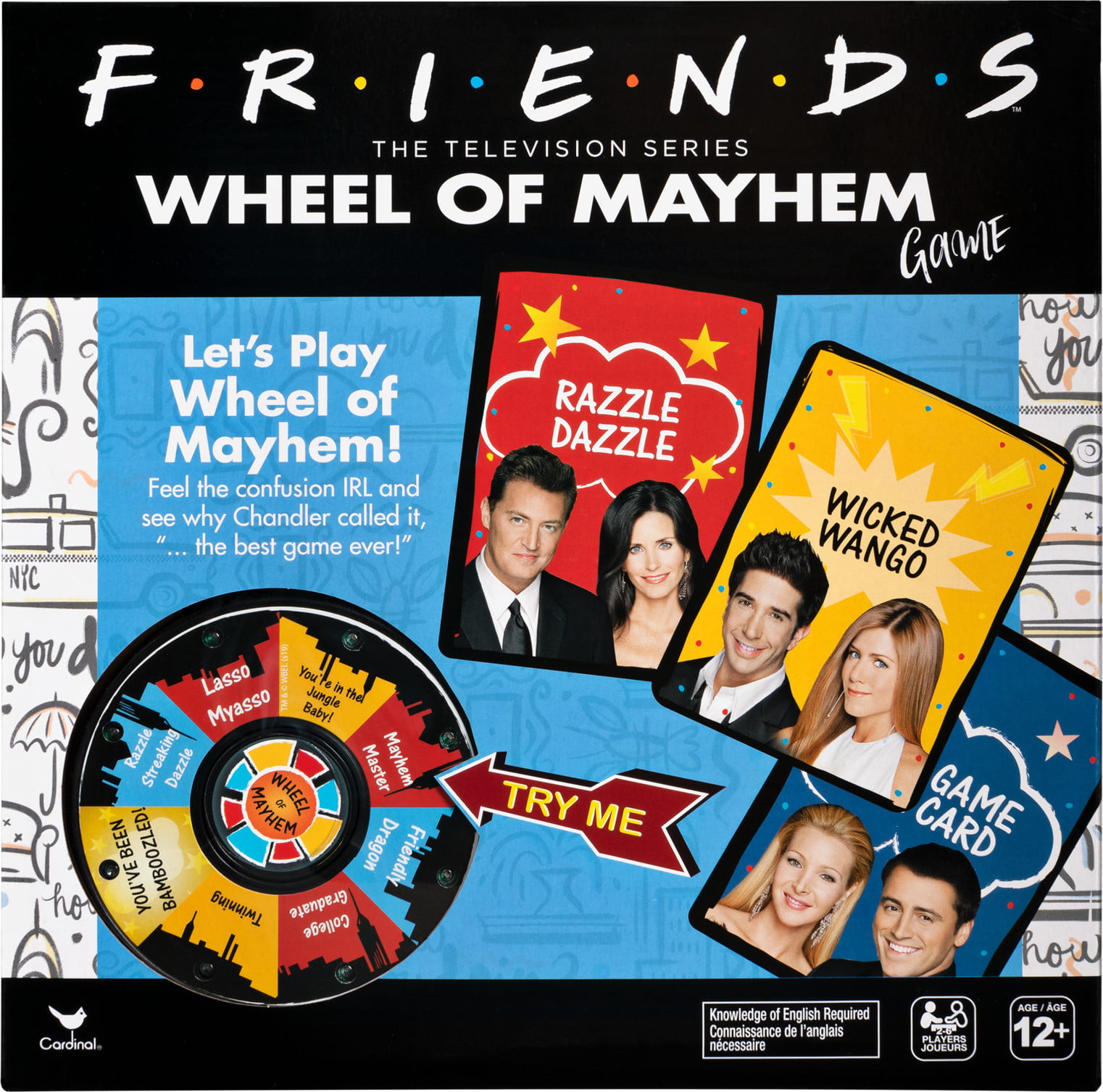 Friends The Television Series The One With The Apartment Bet Board Game New